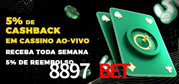 Promoções do cassino ao Vivo 8897 bet